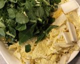 ごま油風味★白菜とダイコンの葉の炒め物作り方1写真