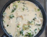 ケールと鶏むね肉のワンポットグラタン。作り方7写真