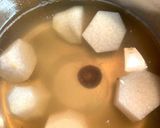 里芋と高野豆腐の煮物　吹きこぼれさせない作り方10写真