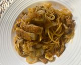 とーちゃんのローストチキンのパスタ作り方7写真
