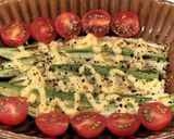 オクラ処理★めんつゆマヨ焼き作り方3写真
