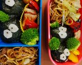 簡単キャラ弁〜ご飯だけキャラ編〜作り方1写真