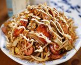 ぶっ濃いトンテキソースの🤩もやし炒め🍚作り方7写真