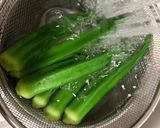 簡単！オクラの胡麻和え作り方3写真