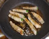 オクラの豚肉巻き作り方5写真