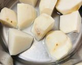 里芋とかぶのあんかけ作り方1写真