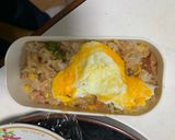 レンジ簡単洋風梅ガパオ味オムライス弁当作り方12写真