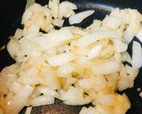 新玉ネギのシンプル炒飯作り方1写真