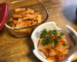 節約♪キムチの汁・たけのこ和え作り方4写真
