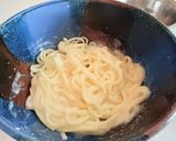 ひっぱらないから簡単！？鯖缶納豆うどん♫作り方3写真