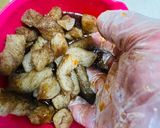 お肉の食感！業スー冷凍ねじりこんにゃく作り方4写真