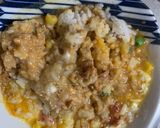 全てレンジ洋風味噌デミ味炒飯弁当作り方10写真
