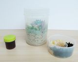 サラダポットで麺ランチ~オクラそば作り方6写真