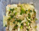 ひき肉とキャベツのレンジそぼろ作り方5写真