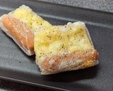 燻製チーズ＆ウインナー！ライスペーパー焼作り方5写真