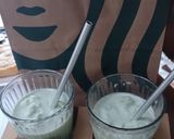 抹茶フラペチーノ風のドリンク！作り方4写真
