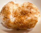 焼きおにぎりでオリーブオイル洋風親子丼作り方12写真