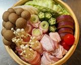 お肉と野菜のせいろ蒸し作り方5写真