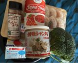 トマト缶deパスタ♪作り方1写真