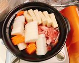寒い日に！豚肉と豆腐のピリ辛味噌煮込み作り方4写真