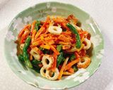 にんじんと竹輪のごまドレサラダ作り方9写真