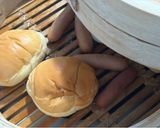 蒸すだけ！せいろで超ふわふわホットドッグ作り方2写真
