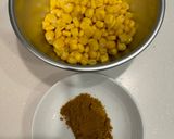 キャベツとコーンのカレー味コールスロー作り方2写真