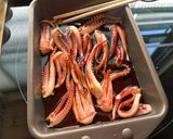 出店イカ焼き作り方2写真