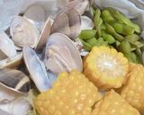 ハマグリと野菜のせいろ蒸し作り方5写真