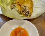 豚ひき肉で☆簡単タイ風春巻き作り方8写真