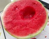 流行り中✨️まるごと☺濃厚😋スイカ🍉ジェラート🩷作り方2写真