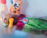 ＊ロメインレタスのガーリックマヨ焼き＊作り方1写真