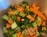 活力チャージ☆野菜と納豆の和え物作り方2写真