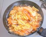 白菜入り肉豆富作り方7写真