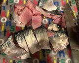 鯖の揚げ焼き甘辛たれ絡め作り方1写真
