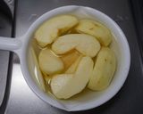不器用ハッセルバックアップルケーキ作り方1写真