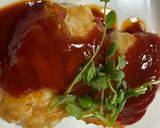 鶏ミンチと唐揚げ粉で簡単お豆腐ハンバーグ作り方4写真
