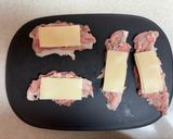 豚もも薄切り肉チーズとんかつ＊トマトバジルソース作り方1写真