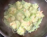 ぷりぷり海老と枝豆のふんわり豆腐蒸しあんかけ作り方5写真