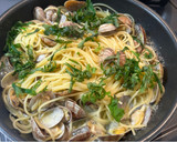 白だしで簡単！あさりと大葉の和風パスタ作り方5写真