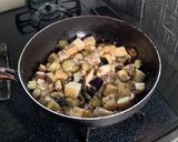 厚揚げと茄子、しいたけで肉そぼろ丼作り方4写真
