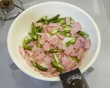 【コンロ】アスパラのハムソテー作り方3写真