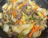 石焼きビビンバの中丼風作り方7写真