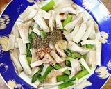 レンジで副菜 アスパラとエリンギのマスタード和え作り方6写真