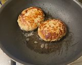 ハンバーグをサッパリ大葉おろしポン酢！作り方1写真