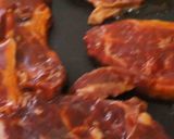 菜の花と焼き肉の鉄焼ピビンパ作り方3写真