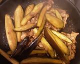 なすと豚肉の炒め物 #時短レシピ作り方5写真
