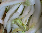 いつもと違う豚肉と小松菜の塩焼きそば作り方4写真