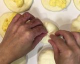 玉子２個で作る、ダブルクリームメロンパン作り方24写真