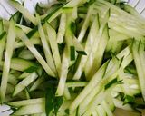 ストック利用☆おつまみ鶏皮ポン酢作り方2写真